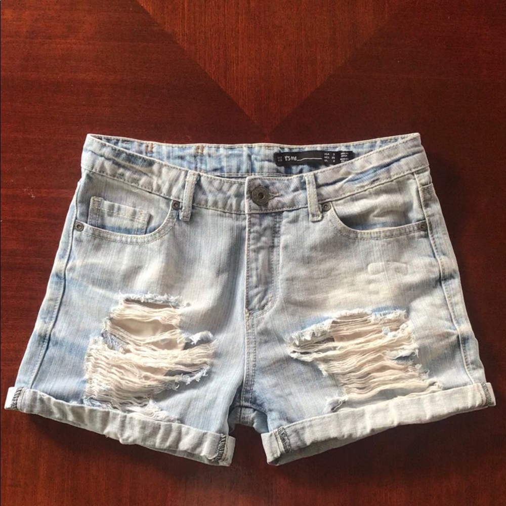destroyed shorts W28” inseam3”